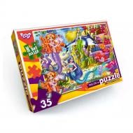 Пазлы мягкие Danko Toys №1 Русалочка 35 элементов S35-09-01