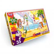 Пазлы мягкие Danko Toys №2 Девочки на пляже 35 элементов S35-09-02