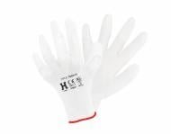 Рукавицы Hardy белые с покрытием полиуретан XL (10) 1512-760010