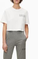 Футболка Calvin Klein Performance CROPPED SHORT SLEEVE T-SHIRT 00GWS0K165-100 р.M белый