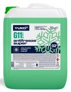 Антифриз YUKO (VUKO) -32 Super G11 G11 от -30 до +40 готовый 10 л 10 кг зеленый (4823110406199)