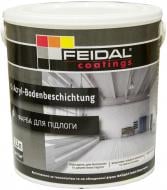 Фарба Feidal Acryl-Bodenbeschichtung білий шовковистий мат 2,3 л