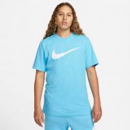 Футболка Nike M NSW TEE ICON SWOOSH DC5094-442 р.M голубой