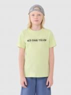 Футболка 4F TSHIRT M2186 4FJWSS25TTSHM2186-45N р.152 салатовый