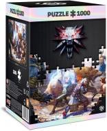 Пазл GoodLoot The Witcher: Geralt & Triss in Battle 1000 шт. (5908305233619)