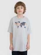 Футболка 4F TSHIRT M1880 4FJWSS25TTSHM1880-27S р.152 сірий