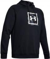 Джемпер Under Armour RIVAL FLEECE PRINTED HOODIE 1345636-001 р. M черный
