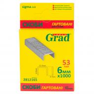 Скобы Grad 6 мм 1000 шт. 2812165