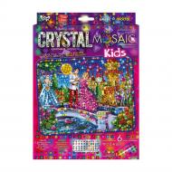 Набор для занятий мозаикой Danko Toys Crystal Mosaic Kids №6 золушка CRMk-01-06