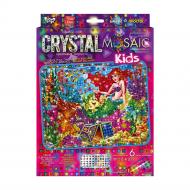 Набор для занятий мозаикой Danko Toys Crystal Mosaic Kids №5 русалочка CRMk-01-05