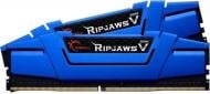 Оперативная память G.Skill DDR4 SDRAM 16 GB (2x8GB) 2666 MHz (F4-2666C15D-16GVB) Ripjaws V Series Blue