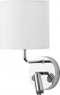 ВИТРИНА! Бра TK Lighting ENZO 1xLED 1x60 Вт E27 хром/белый 4233