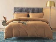 Простынь на резинке Mono Orange D 180x200 см оранжевый La Nuit