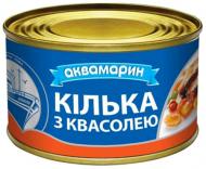 Консерва Аквамарин Кілька в томатному соусі з квасолею 230 г