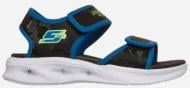 Сандалии Skechers BKBL SOLA GLOW SANDAL 407010L BKBL р.27,5 синий
