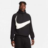 Джемпер Nike M NK SWOOSH FLC HZ HOODIE DX0566-013 р.L черный