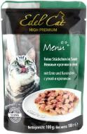 Корм Edel Cat з качкою та кроликом у соусі 100 г