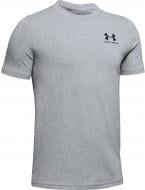 Футболка Under Armour EU Cotton Short Sleeve 1347096-035 р.S серый