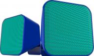 Акустическая система SPEEDLINK Snappy Stereo Speakers (SL-810002-BETE) blue-turquoise 2.0