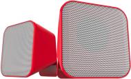 Акустическая система SPEEDLINK Snappy Stereo Speakers (SL-810002-RDWE) red-white 2.0