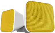 Акустическая система SPEEDLINK Snappy Stereo Speakers (SL-810002-WEYW) white-yellow 2.0