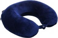 Подушка для путешествий 30х30х9 см синяя Luna