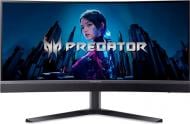 Монiтор TFT ACER 34" Predator X34V3bmiiphuzx (UM.CXXEE.301) WQHD MiniLED VA Curved 180Hz HDMI DP USB