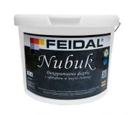 Декоративна фарба Feidal Nubuk білий 10 л