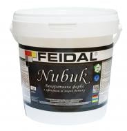 Декоративная краска Feidal Nubuk белый 1 л