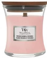 Свеча ароматическая Woodwick Mini Pressed Blooms & Patchouli 85 г