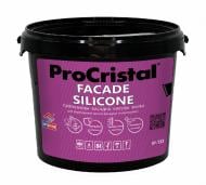 Краска силиконовая ProCristal Fasad-standart ИР-133 мат белый 5 л