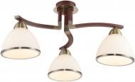Люстра потолочная Altalusse 3xE14 античная бронза INL-9287C-03 Antique brass & W