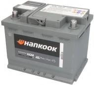 Акумулятор автомобільний Hankook 60Ah 680A 12V «+» праворуч (AGM56020)