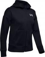 Джемпер Under Armour ORIGINATORS FLEECE HOODED FZ LC LOGO 1351041-001 р. L черный