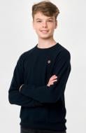 Толстовка для мальчика Smil р.122 темно-синий меланж 116532