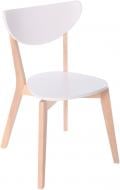Стул обеденный Nell дуб выбеленный/белый