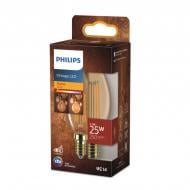 Лампа светодиодная Philips B35 3,1 Вт E14 1800 К 220 В прозрачная 929003628901