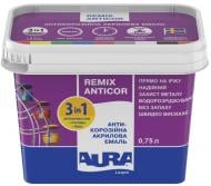 Антикорозийная акриловая эмаль Aura® Luxpro Remix Anticor RAL 9011 черный мат 2,2 л