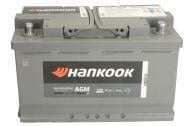 Аккумулятор автомобильный Hankook 80Ah 800A 12V «+» справа (AGM58020)