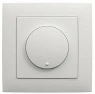 Светорегулятор поворотно-нажимной Efapel Logus 500 Вт 20 IP металлик ледяной 21211 TGE