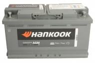 Акумулятор автомобільний Hankook 95Ah 850A 12V «+» праворуч (AGM59520)