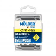 Набор бит Molder PH1x50 мм 10 шт. MT7015010