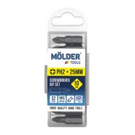 Набор бит Molder PH2x 25 мм 10 шт. MT7022510