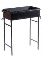 Мангал Metalzavod 9-2N на 9 шампуров 2 мм со съемными ножками Мангал Metalzavod 9-2N на 9 шампуров 2 мм со съемными ножками