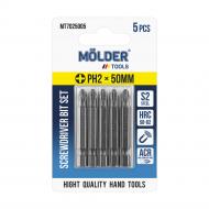 Набор бит Molder PH2x50 мм 5 шт. MT7025005