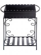 Мангал Metalzavod M9-3D на 9 шампуров 3 мм на дровнице Мангал Metalzavod M9-3D на 9 шампуров 3 мм на дровнице