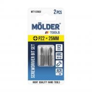Набор бит Molder PZ2x25 мм 2 шт. MT7122502