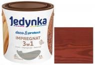 Антисептик Jedynka Deco & Protect Impregnat американский махагон мат 2,5 л