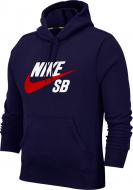 Джемпер Nike M NK SB ICON HOODIE PO ESSNL AJ9733-410 р. XL темно-синий Джемпер Nike M NK SB ICON HOODIE PO ESSNL AJ9733-410 р. XL темно-синий