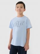 Футболка 4F TSHIRT M2325 4FJWSS25TTSHM2325-33S р.164 блакитний